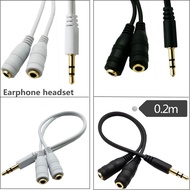 Gold-Plated 3.5 Male to Female Earphone One Point Two Audio Cable Plug Cable Earphone Extension Cabl