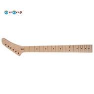 22 Fret Maple Banana Electric Guitar Neck Dot Inlay for  Parts Replacement