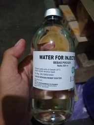 Aquabidest 500ml ikapharmindo (2 kali penyulingan air jernih)