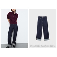 STRADIVARIUS D92 WIDE-LEG JEANS STRAIGHT (B3801)