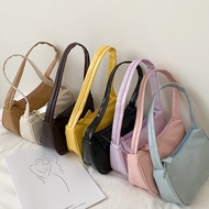 Soft Faux Leather Vintage Handbag Baguette Bag