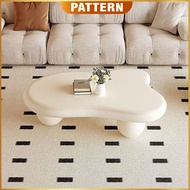 PATTERN Nordic Cloud Shape Coffee Table | Tea Table Cream Style Apartment Coffee Table Meja Kopi Rua
