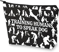 WZMPA Dog Trainer Survival Kit Dog Trainer Gift Training Humans To Speak Dog Zipper Pouch Bags For Dog Coach Dog Owner
