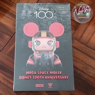 POP MART 泡泡瑪特 Mega Space Molly 太空人 Molly × Kennyswork Space molly 400％ Disney 100Th Anniversary 迪士尼 100周年 限定 限定版 Mickey Mouse 米奇 米奇老鼠