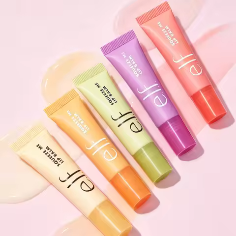 New ELf Lipstick Hydrating Moisturizing Lip Repair Squeezeme Fruit Flavored Lip Gloss Makeup Cosmeti