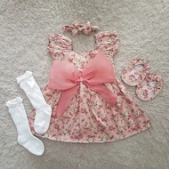 6 Month Baby Girl Dress 1 Year Old Baby Girl Dress S191 HH Goldenkidshop