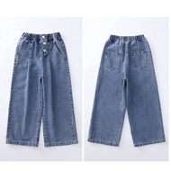 MisQueen - NAYLA BUTTON KULOT JEANS / CELANA JEANS KULOT ANAK TANGGUNG /CELANA JEANS PALAZZO GAMIS A