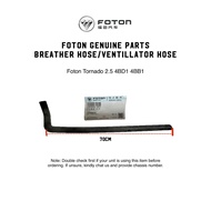 Foton Parts Breather Hose Ventilator Hose: Tornado 2.5 4BD1 4BB1 Engine