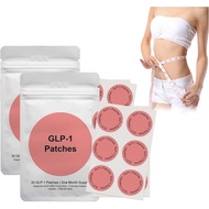 SOLENO GLP-1 Patches, GLP1 Patches with L Glutamine, Berberine, Pomegranate and Cinnamon-Easy to use