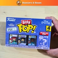 Funko Bitty Pop! Disney Princess 4-Pack (Ariel, Mulan, Tiana, and a mystery Bitty Pop!)