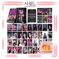 54pcs BP《HOW YOU LIKE THAT》LOMO Card Set Collection Kpop Rose Jennie Lisa Jisoo 10pcs