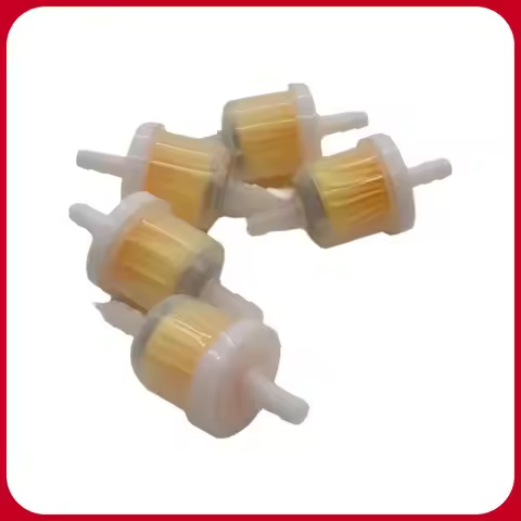 Universal Hose Motorcycle Petrol Gas Fuel Gasoline Oil Filter For Scooter Motorcycle Moped Scooter D