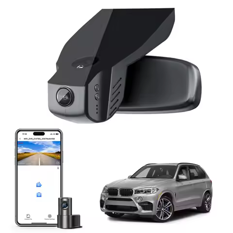 4K Dash Cam For BMW X5 Gen4 G05 F95 (Model A/B/C) 2019-2026 Car Camera Recorder Night Vision WiFi AP