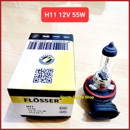 Bohlam Halogen H11 12V 55W Merk Flosser