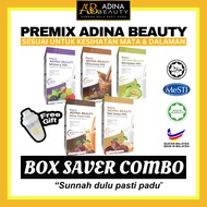 𝘽𝙊𝙓 𝙎𝘼𝙑𝙀𝙍 𝘾𝙊𝙈𝘽𝙊 Sachet Adina Beauty Susu Premix Direct HQ Untuk Kesihatan Mata dan Dalaman Mixberry 