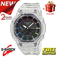 (Ready Stock Free Shipping) jam tanggan perempuan G Shock GA2100 Women Sport Watch Dual Time Display