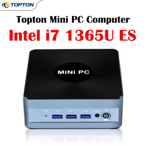 Gaming Mini PC Intel i7-1365U ES DDR5 Thunderbolt 4 WiFi 6E 2.5G LAN Windows 11 Pro Compact NUC Home