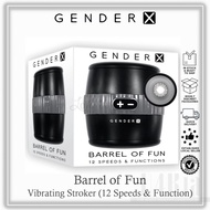 Gender X Barrel of Fun Vibrating Stroker