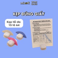 Micofi Document Clip A4 Document Paper Clip, Photo Clip, Standee Stand, Shelf, Desk Stand, Desk Note