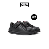 CAMPER รองเท้าผ้าใบหนัง เด็ก รุ่น RUNNER FOUR KIDS สีดำ ( SNK - K800319-001 )