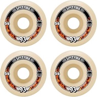 Spitfire Skateboard Wheels 54mm F4 Soft Sliders 93A Radials Natural
