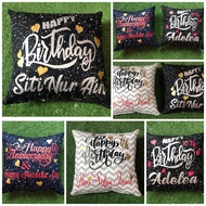 💥Vinyl Pillows💥 Custom nama pada bantal💥