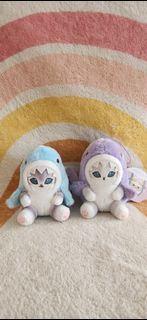 Mofusand 鯊魚貓 公仔 全新