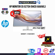 [ผ่อน 0% 6 ด.]HP MONITOR S5 527SH (94C51AA#AKL) (IPS FHD 100Hz)/ประกัน 3 Years Onsite