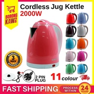 Electric Jug /kettle/Stainless Steel SCARLETT SC-10 Electric Heat Water Kettle Jug Cordless Detachble Automatic Switch 2.0