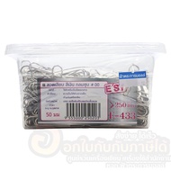 E'sy Round Paper Pin Wire Model E-433 No. 00 Size 50 Mm. Contains 250pcs/Box 1 Box Ubon.