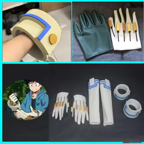 My Hero Academia Midoriya Izuku Deku Bakugou Katsuki Cosplay Gloves Armour Armor Halloween Carnival 