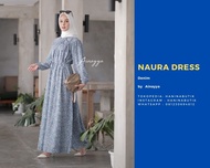 NAURA DRESS DENIM SIZE S by AINAYYA.ID