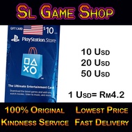USA PSN USD PS Plus US PlayStation Network Card PS4 PS5 Sony online ps plus
