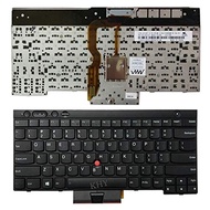 Laptop Replacement Keyboard US Version English Laptop Keyboard with Pointing Sticks for Lenovo IBM T