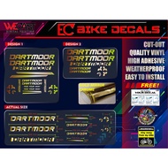 ❖✟DARTMOOR BIKE FRAME DECALS