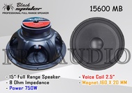 Speaker Black Spider 15600 MB 15 Inch Komponen BlackSpider 15600MB ORI