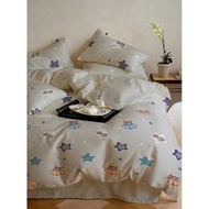 REPUTABLE SHOP 4-PIECE TENCEL DRAP SET - 3-25cm mattress with STRAP COVER - EXCLUSIVE QUALITY