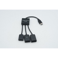USB-C USB Type C OTG 1F3 Power Cable 3 in 1 USBC 3in1 Hub Data Cable Adapter