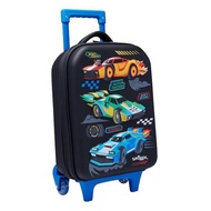 [Authentic] Smiggle Trolley Bag Jurassic Backpack Paw Patrol Luggage School Bag with Wheels/ Smiggle