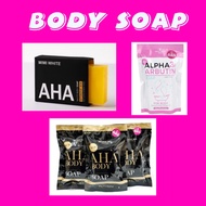 Total!!! Body soap. alpha arbutin, aha precious soap