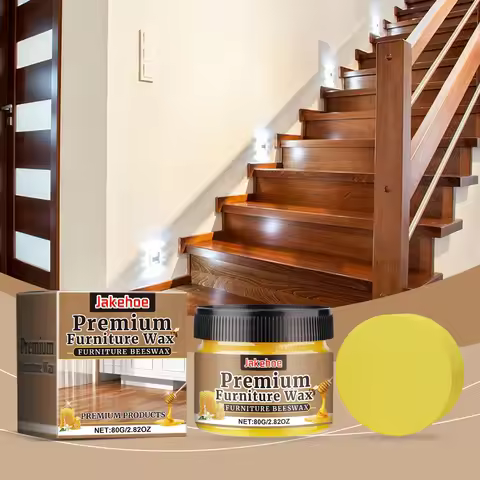 Furniture Care Beeswax, Indoor Wooden Tables and Chairs Furniture Shiny Polishing Care Multipurpose 