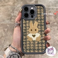 Sixhd Hp Case For Infinix Smart 8 7 6 5 Hot 40i Hot 30i 30 Play Note 30 Note12 G96 Tecno Spark 20C 20 10 10C Go 2024 2023 Hot 20 11 10 9 Play ITEL P55 NFC RAM Case Silicone Phone Rabbit Cartoon Bunny Couple Fashion Retro Style silicone Soft Cover