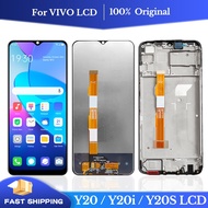 6.51" Original For VIVO Y20 V2029 / Y20i V2027 V2032 LCD Display Touch Screen With Frame Digitizer A