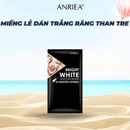 [TRIAL PACKAGE - SENSITIVE TEETH] 1 Anriea activated carbon teeth whitening strip to improve tooth c