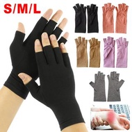 **包郵** 關節炎壓縮手套 半指保健手套 壓力手套 護理 運動 健身 針織手套 改善血液循環 減輕 關節腫脹