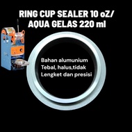 Ring CUP SEALER 10oz/CUP GELAAQUA COFFEE CUPS PUDDING CUPS
