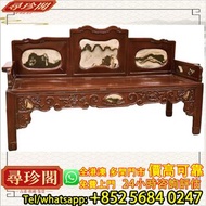實體門市 評估：酸枝嵌理石三人椅，舊傢俬，舊傢具，酸枝，黃花梨，紫檀，金絲楠木，酸枝傢俬，民國傢俬，清代傢俬，清代傢俬，明代傢俬，石面傢俬，雲石傢俬，酸枝櫃、酸枝床，羅漢床，茶幾，花幾，案檯，梳妝臺，