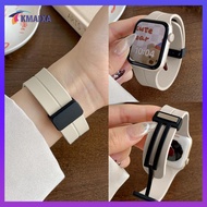 Magnetic Buckle Rubber Band Strap for IWatch Ultra/Ultra 2 49mm 45mm 41mm 44mm 40mm 42mm Series 9 8 