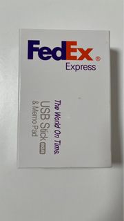 FedEx 8GB USB Stick &amp; Memo Pad