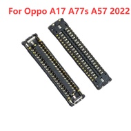 Lcd FPC Connector For Oppo A17 A77s A57 2022 40 Pin Fpc Lcd Connector 1pcs
